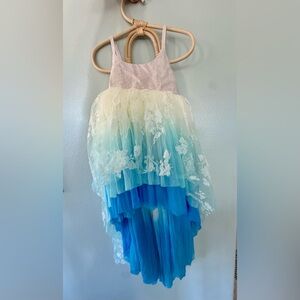 Pleiades Ocean Blue Unicorn Dress